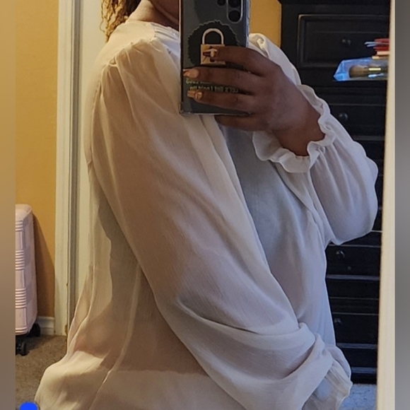 Blouse Sheer - Picture 2 of 3